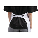 Weiße Latzschürze, Polycotton, Weiß