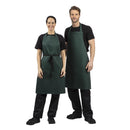 Whites Bib Apron Bottle Green