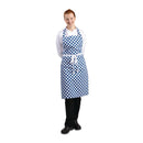 Tablier à bavette Whites Carreaux Bleus et Blancs