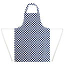 Tablier à bavette Whites Carreaux Bleus et Blancs