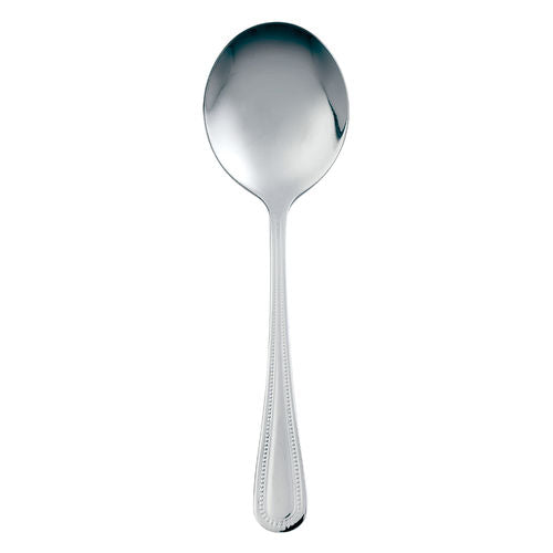 Bead 18/0 Stainless Steel Soup Spoons (Pack of 12)