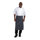 Whites Butchers Waist Apron Blue and White Stripe