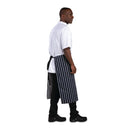 Whites Butchers Waist Apron Blue and White Stripe