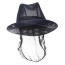 Trilby Hat with Snood Navy Blue L