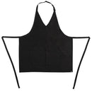 Whites V Neck Service Apron Black