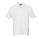 Unisex Poloshirt Weiß L
