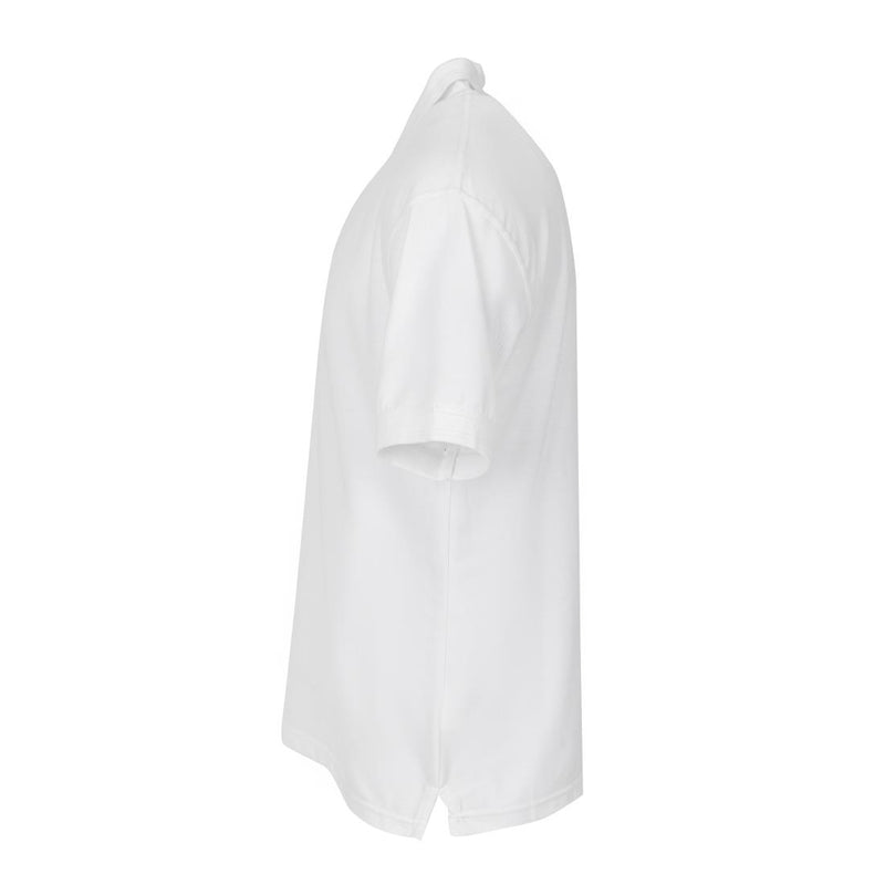 Unisex Poloshirt Weiß S