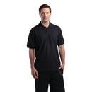 Portwest Unisex Poloshirt Schwarz L