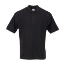 Portwest Unisex Poloshirt Schwarz XL
