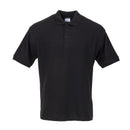 Portwest Unisex Poloshirt Schwarz L