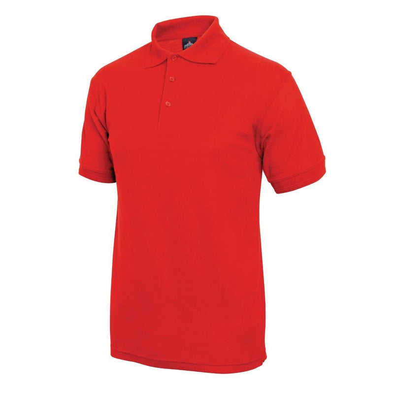 Unisex Poloshirt Rot S