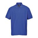 Unisex Poloshirt Königsblau L