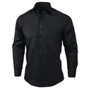Chef Works Unisex-Langarmhemd, Schwarz, S