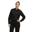 Chef Works Unisex-Langarmhemd, Schwarz, S