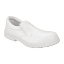 Lites Unisex Safety Slip On Weiß Größe 40
