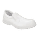 Lites Unisex Safety Slip On White Size 42