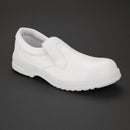 Lites Unisex Safety Slip On White Size 42