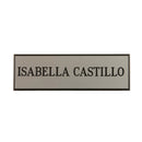 Name Badges Silver