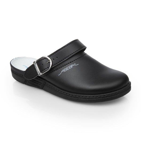 Abeba Microfibre Clogs Black Size 47