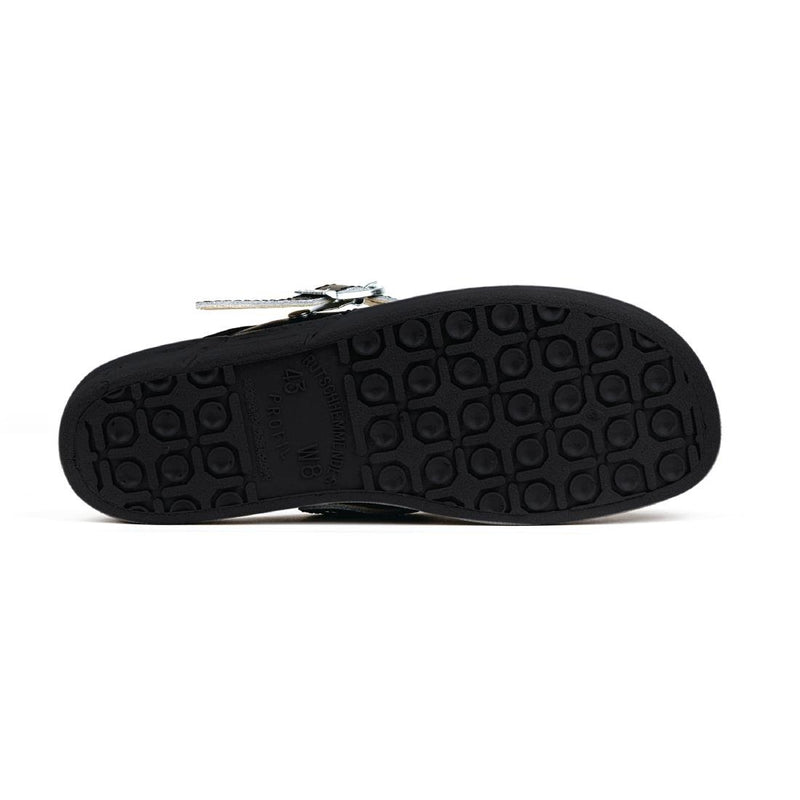 Abeba Microfibre Clogs Black Size 46