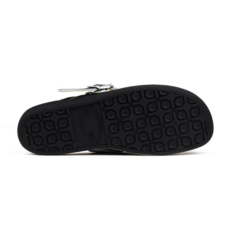 Abeba Microfibre Clogs Black Size 39