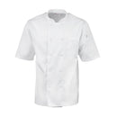 Chefs Works Montreal Cool Vent Veste de chef unisexe à manches courtes Blanc L