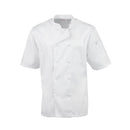 Chefs Works Montreal Cool Vent Veste de chef unisexe à manches courtes Blanc L