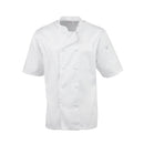 Chefs Works Montreal Cool Vent Unisex Short Sleeve Chefs Jacket White S
