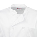 Chefs Works Montreal Cool Vent Veste de chef unisexe à manches courtes Blanc L