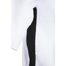 Whites Nevada Unisex Chefs Jacket Short Sleeve Black and White 2XL