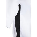 Whites Nevada Unisex Chefs Jacket Short Sleeve Black and White XL