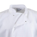 Whites Nevada Unisex Chefs Jacket Short Sleeve Black and White 2XL