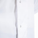 Whites Nevada Unisex Chefs Jacket Short Sleeve Black and White XS