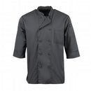 Chef Works Unisex Chefs Jacket Grey XS