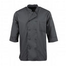 Chef Works Unisex Chefs Jacket Grey L