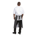 Whites Butchers Waist Apron Black and White Stripe