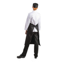Whites Schürze mit normaler Taille, Schwarz