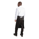 Whites Schürze mit normaler Taille, Schwarz