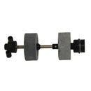 Montage der Schleifscheiben