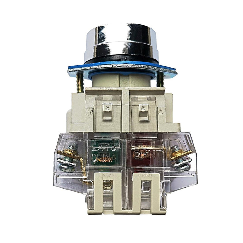 Büffelgrüner Startknopf