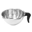 Buffalo-Filterpfanne aus Edelstahl mit Loch