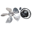 Polarer Kondensatormotor und Rotorblatt