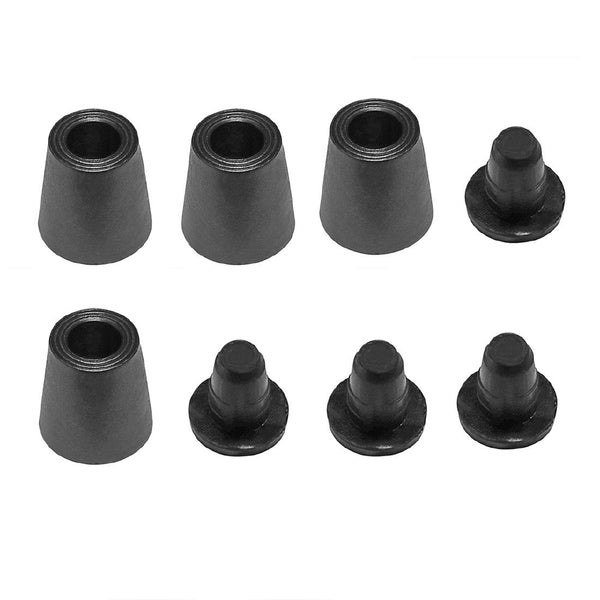 Büffelfüße mit Gummiauflage (4er-Set)