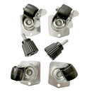 Polar Set of 6 Castors and Adjustable Feet