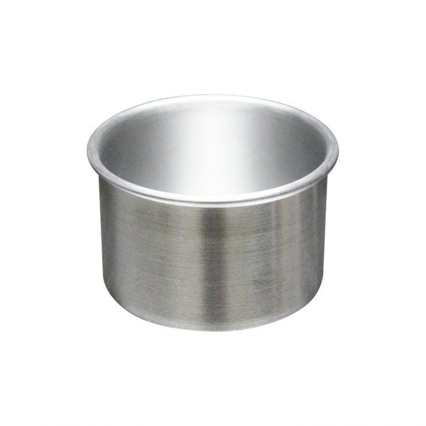 Round Mini Aluminum Cake Pan with Straight Sides 75mm x 50mm