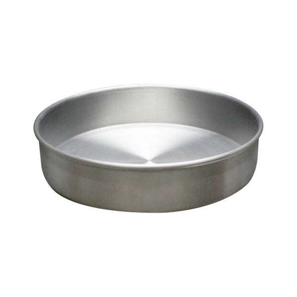 Round Aluminium Cake Pan with Straight Sides 229mm x 51mm (8'' x 3'')