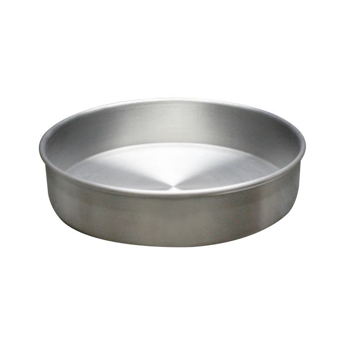 Runde Aluminium-Kuchenform mit geraden Seiten, 229 mm x 51 mm (8'' x 3'')