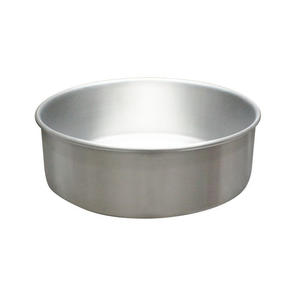 Round Aluminium Cake Pan with Straight Sides 229mm x 78mm (9'' x 3'')