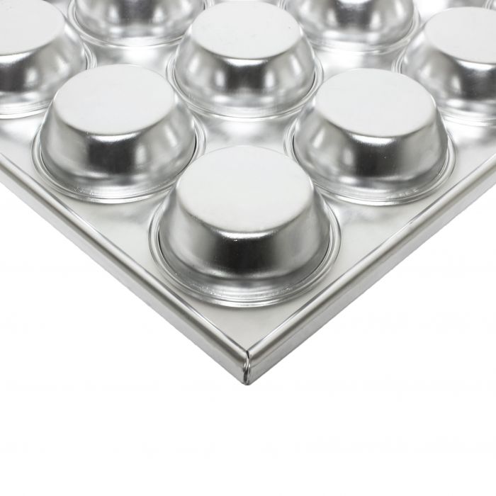 Aluminium-Muffinform für 12 Tassen, 104 ml – 3 ½ oz