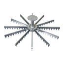 Tortenmarker aus Aluminium, 12 Schnitte